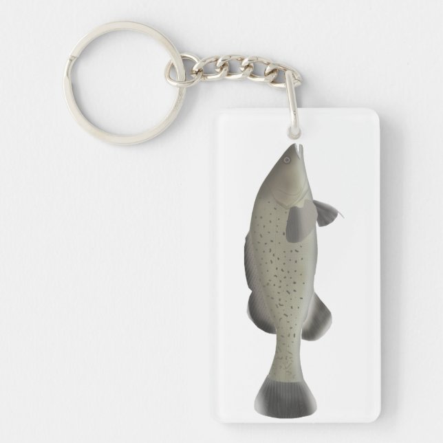 Trout Cod Keychain (Front)