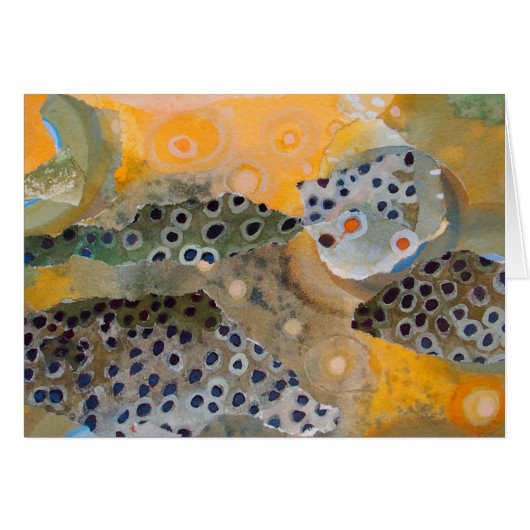 Trout collage II Cards (Front Horizontal)