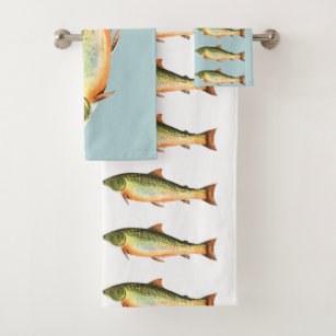 Lake Fish Kitchen Towels - Set of 2