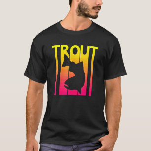 Trout Fish Retro T-Shirt