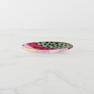 Trout Fishermans, Fisherwomans Trinket Tray