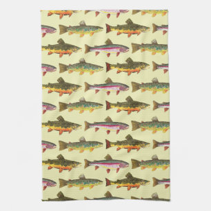 Trout Fisherman's Towel