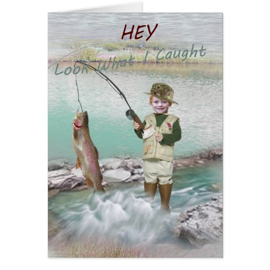 Trout Fishing Card (Front)