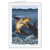 Trout Fishing Cross-Section - West Yellowstone, (Front)