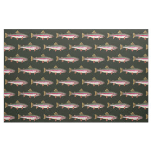 Trout Fishing Fabric