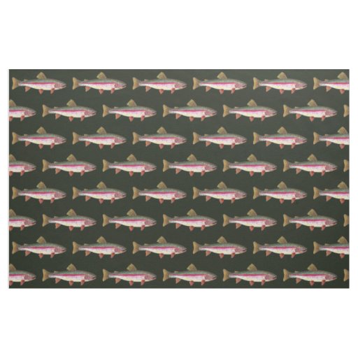 Trout Fishing Fabric