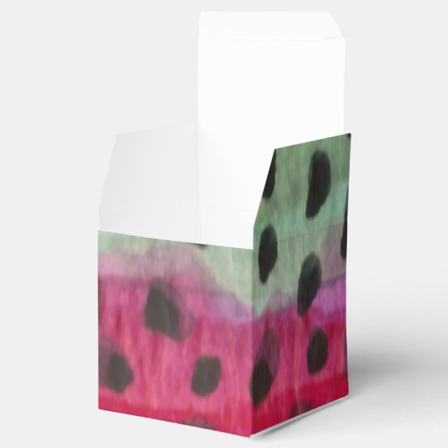 Trout Fishing Favor Boxes (Opened)