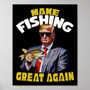 Trout Fishing Fishing Novelty Fisherman Gift  Poster