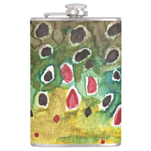 Trout Fishing Flask