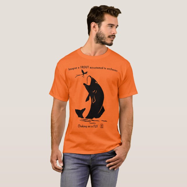Trout Fishing Fun T-Shirt (Front Full)
