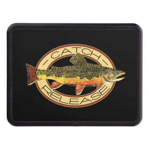 Trout Fishing Hitch Cover Zazzle