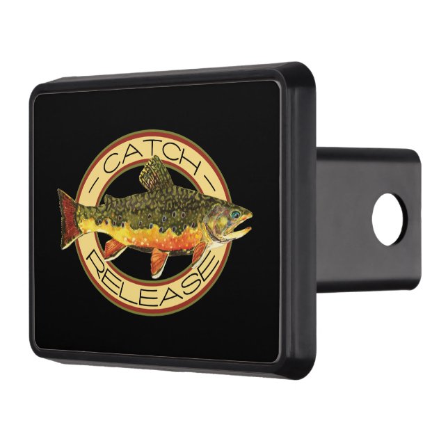 Trout Fishing Hitch Cover (Left)