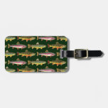 Trout Fishing Luggage Tag at Zazzle