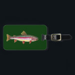 Trout Fishing Luggage Tag<br><div class="desc">.</div>
