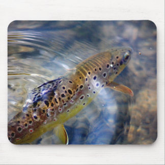 Trout - Fishing Mousemat Mouse Pad