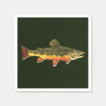 Trout Fishing Napkins