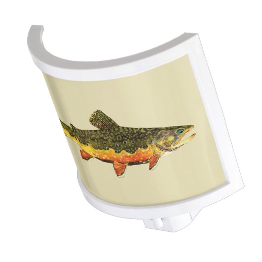 Trout Fishing Night Light (Angled)