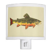 Trout Fishing Night Light (Front)
