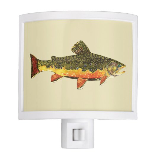 Trout Fishing Night Light (Front)