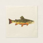 Trout Fishing Paper Napkins