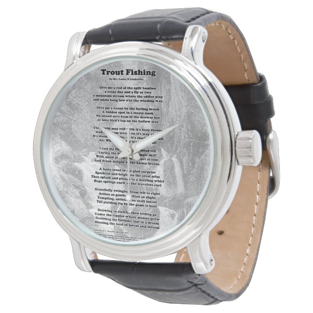 Trout Fishing Poem Watch (Angled)