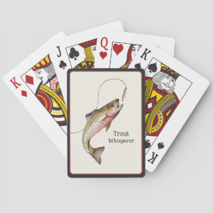 Trout Fishing Poker Cards