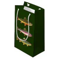 Fly Fishing Catch Release Party Large Gift Bag