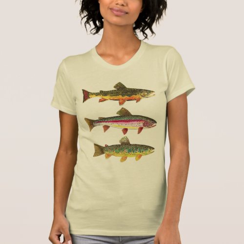Trout Fishing T_Shirt