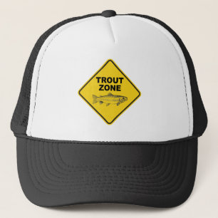 Trout Fishing Zone Trucker Hat