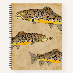 Trout Fly Fishing Notebook