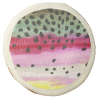 Trout Fly Fishing Sugar Cookie
