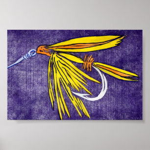 Trout Fly Poster
