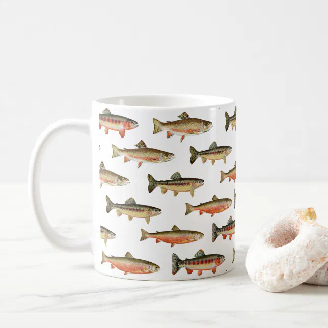 Trout Galore Fishing Coffee Mug Zazzle