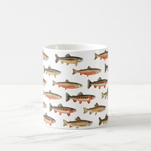 Trout Galore Fishing Coffee Mug Zazzle