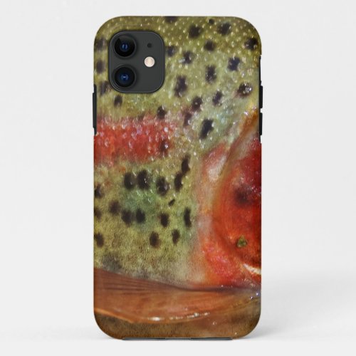 Trout in Hands iPhone 11 Case