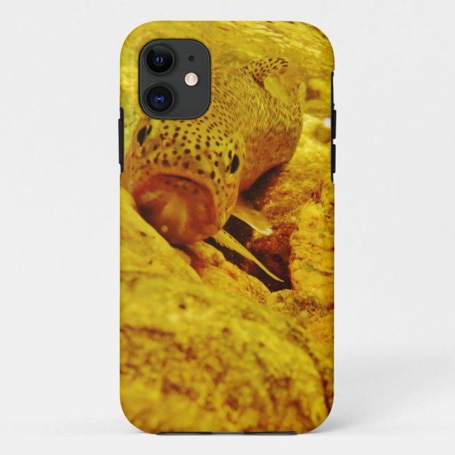 Trout in stream Case-Mate iPhone case (Back)