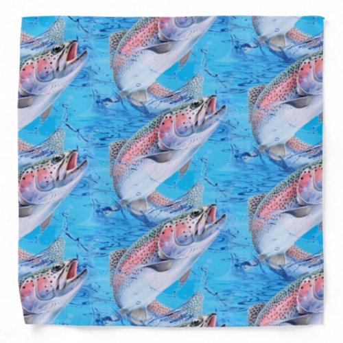 Trout Jumping Bandana