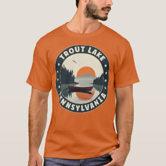 Trout Lake Pennsylvania Sunset T-Shirt
