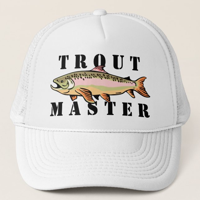 Trout Master Trucker Hat (Front)