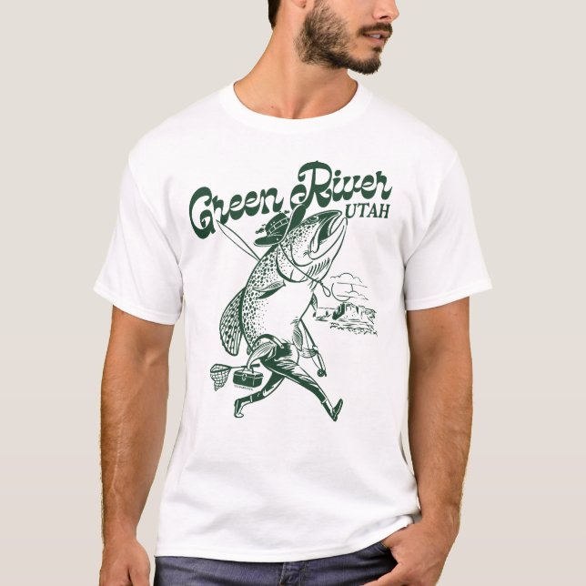 trout of Green River, Utah weekend getaway T-Shirt (Front)