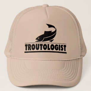 Trout -ologist - Humorous Trout Fish Trucker Hat