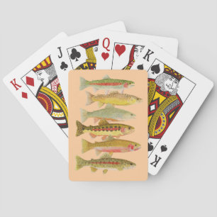Trout Playing Cards