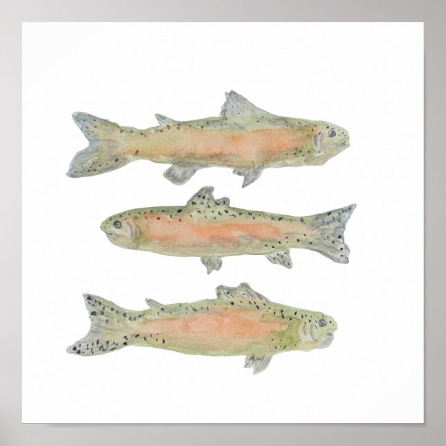 Trout Print (Front)