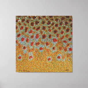 Trout Skin Montage - Brown Trout Canvas Print