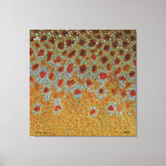 Trout Skin Montage - Brown Trout Canvas Print