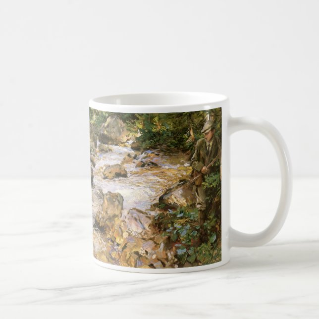 Trout Stream in the Tyrol by John Singer Sargent Coffee Mug (Right)