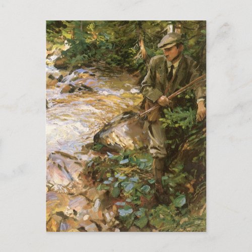 Trout Stream in the Tyrol by John Singer Sargent Postcard