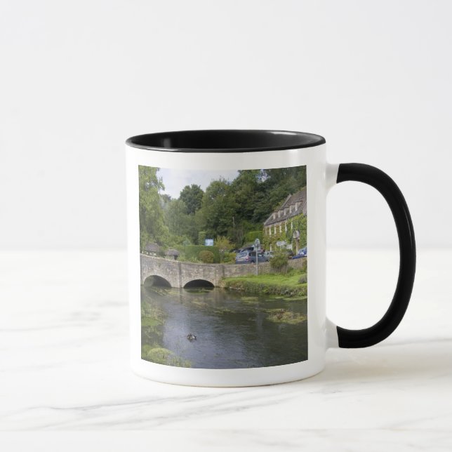 Trout stream in the village of Bibury, Mug (Right)