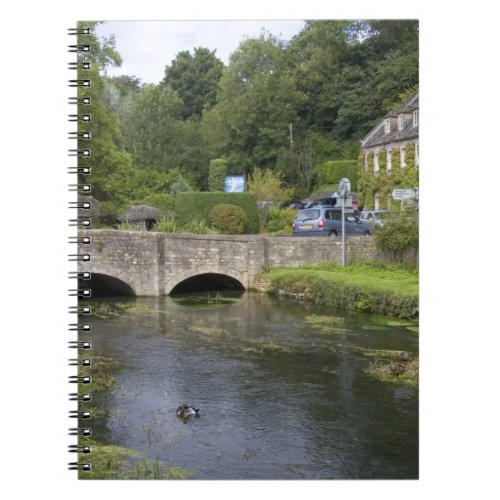 Trout stream in the village of Bibury Notebook