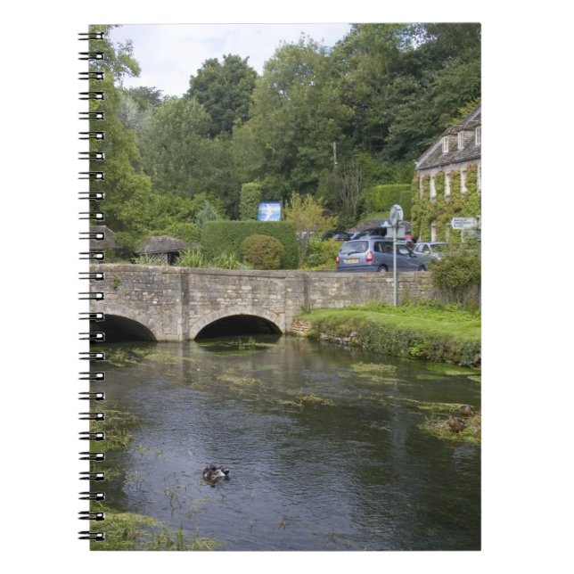 Trout stream in the village of Bibury, Notebook (Front)